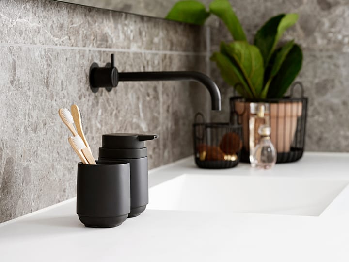 Time soap dispenser 13 cm, Black Zone Denmark