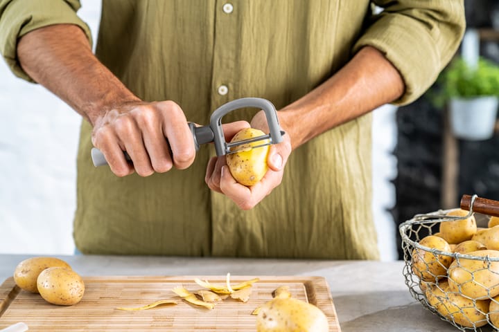 Zwilling 2-in-1 peeler in plastic, Grey Zwilling