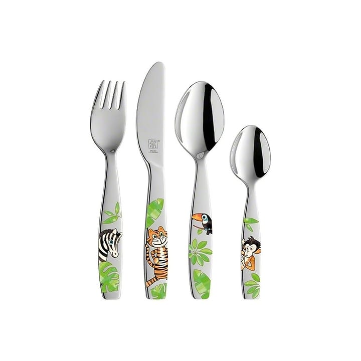 Zwilling Twin Kids Jungle children's cutlery 4 pieces, 4 pieces Zwilling