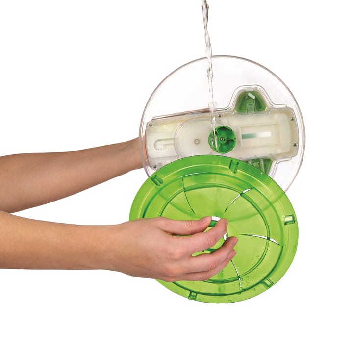 Zyliss Swift Salad Spinner 22 cm, Clear-green Zyliss